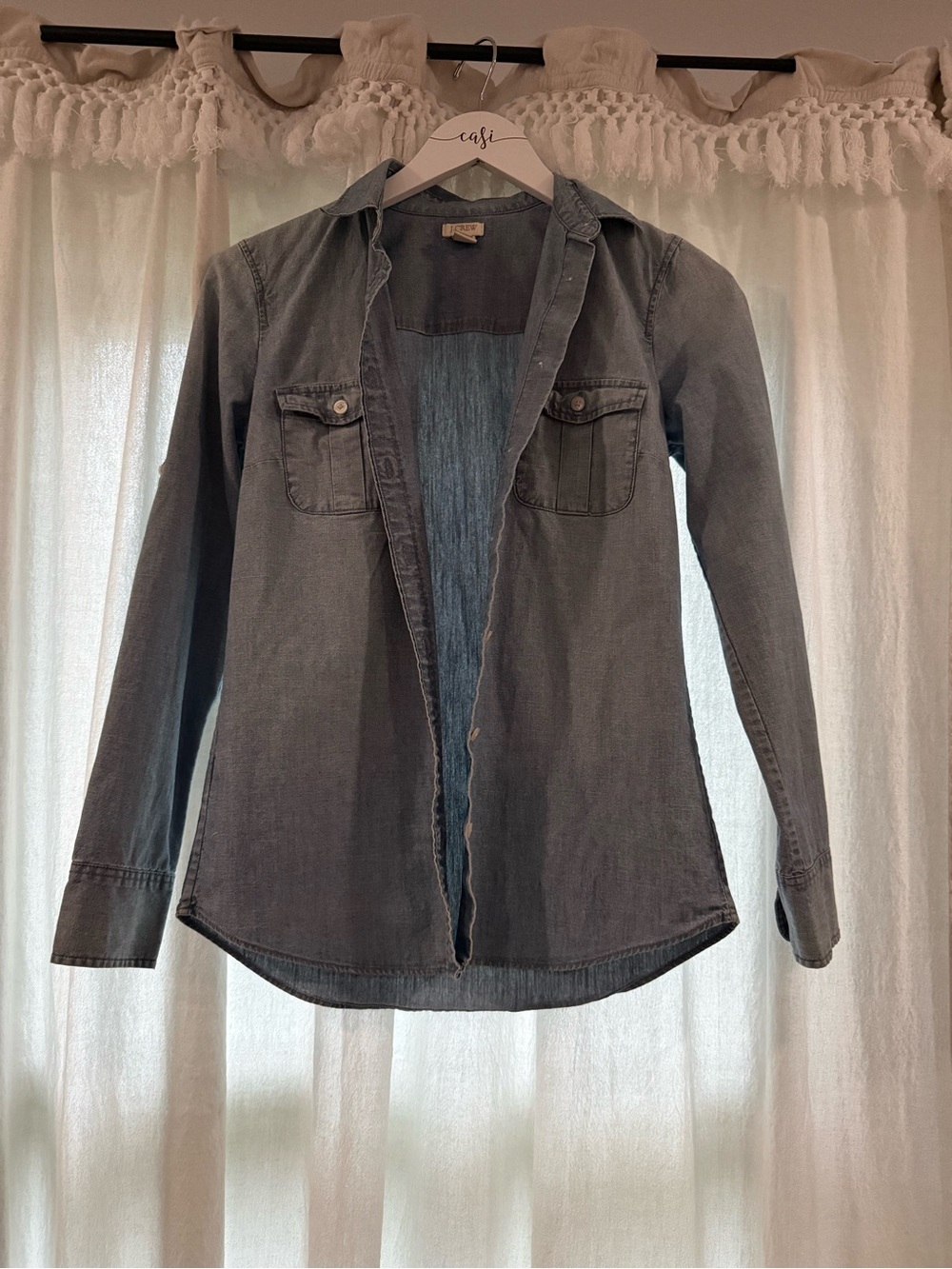 J. Crew Denim Shirt Jacket